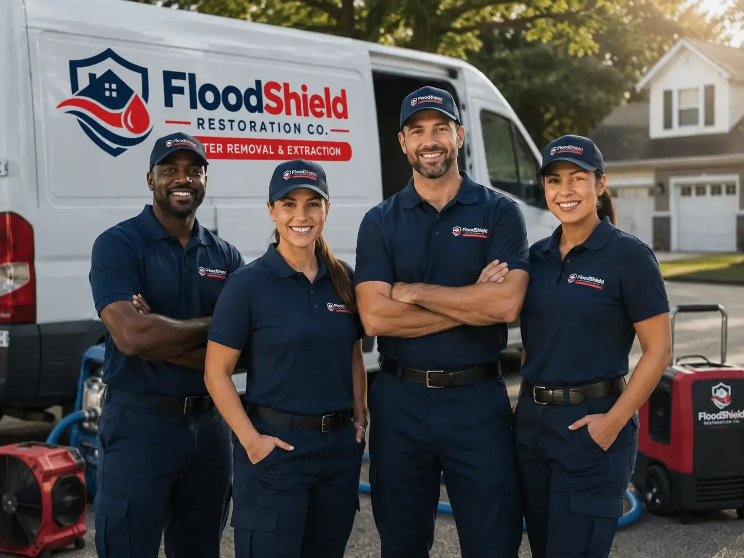 Flood Damage Restoration company in Owings, MD